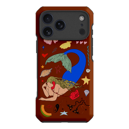 Mermaid Salad Chocolate Printed Phone Cases iPhone 17 Pro Max / Toughie by Easty Beasty - The Dairy