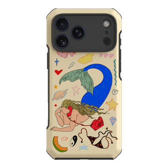 Mermaid Salad Cream Printed Phone Cases iPhone 17 Pro Max / Toughie by Easty Beasty - The Dairy