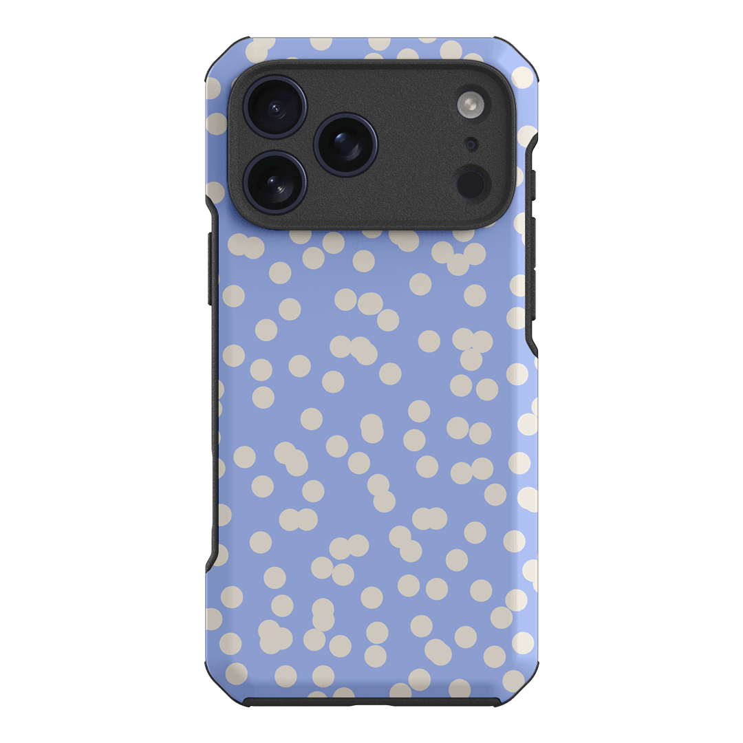 Mini Confetti Periwinkle Salt Printed Phone Cases iPhone 17 Pro Max / Toughie by Veronica Tucker - The Dairy