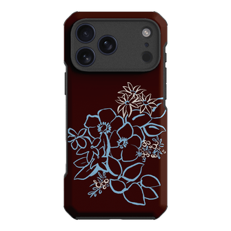 Mocha Posy Printed Phone Cases iPhone 17 Pro Max / Toughie by Typoflora - The Dairy