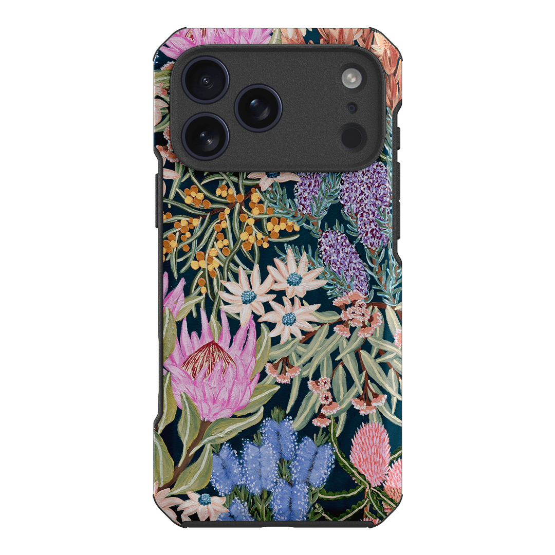 Moonlit Floral Printed Phone Cases iPhone 17 Pro Max / Toughie by Amy Gibbs - The Dairy