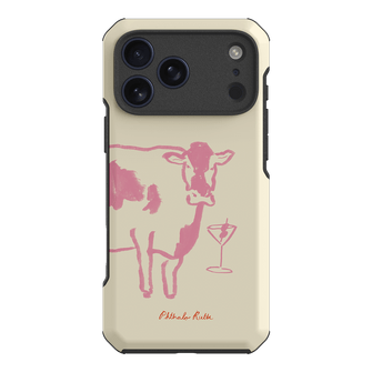 Mootini Pink Printed Phone Cases iPhone 17 Pro Max / Toughie by Phthalo Ruth - The Dairy