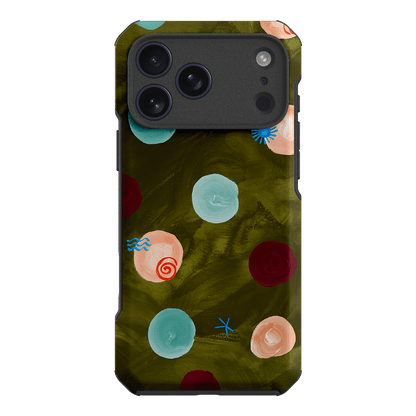 Olive Spot Printed Phone Cases iPhone 17 Pro Max / Toughie by Charlie Taylor - The Dairy