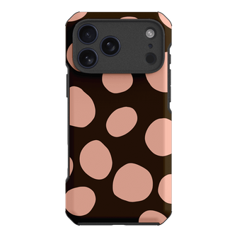 Pebbles Chocolate Pink Printed Phone Cases iPhone 17 Pro Max / Toughie by Veronica Tucker - The Dairy