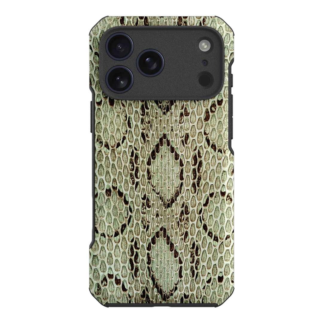 Pistachio Python Printed Phone Cases iPhone 17 Pro Max / Toughie by The Dairy - The Dairy