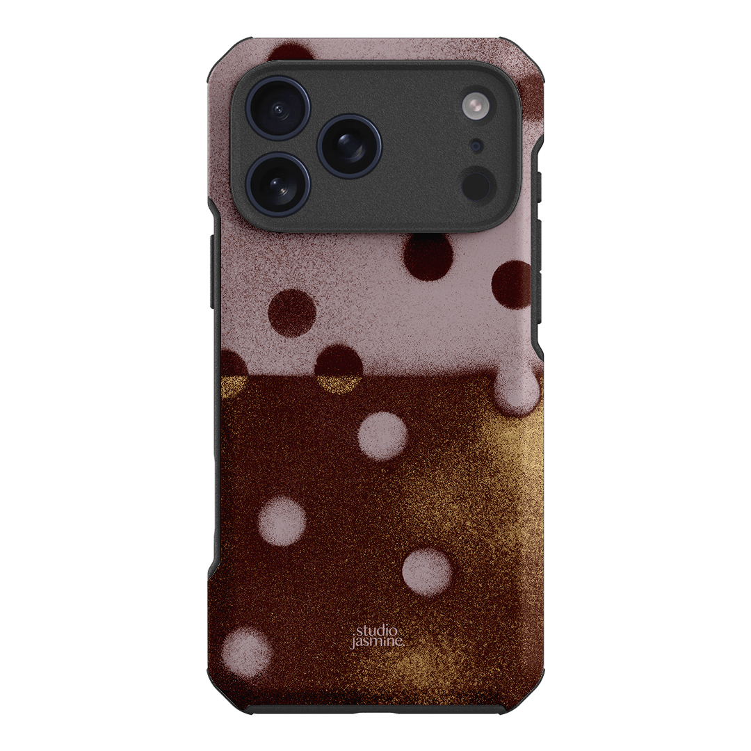 Rust Polka Dot Printed Phone Cases iPhone 17 Pro Max / Toughie by Jasmine Dowling - The Dairy