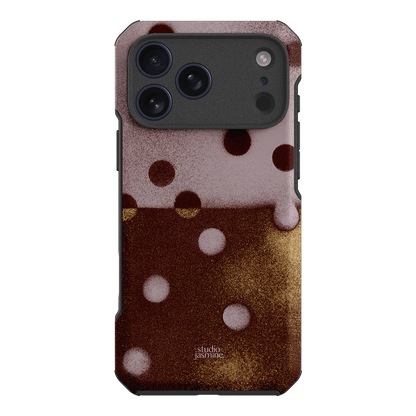 Rust Polka Dot Printed Phone Cases iPhone 17 Pro Max / Toughie by Jasmine Dowling - The Dairy