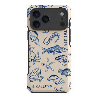 Sea Call Printed Phone Cases iPhone 17 Pro Max / Toughie by Cass Deller - The Dairy