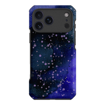 Spotty Navy Printed Phone Cases iPhone 17 Pro Max / Toughie by The Dairy - The Dairy