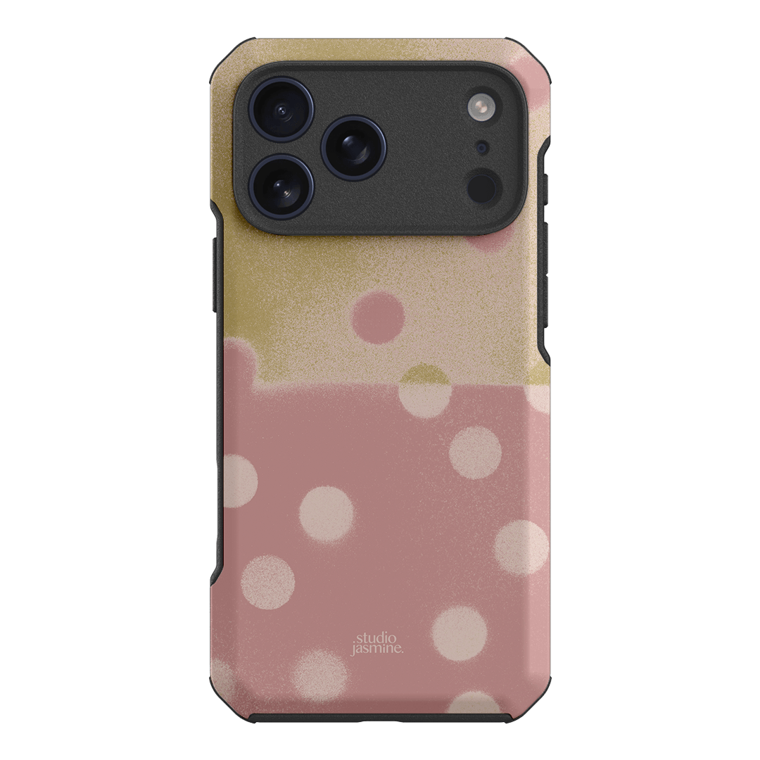 Strawberry Polka Dot Printed Phone Cases iPhone 17 Pro Max / Toughie by Jasmine Dowling - The Dairy