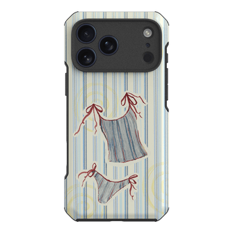 Stripe Tankini Printed Phone Cases iPhone 17 Pro Max / Toughie by Kayla Carr - The Dairy