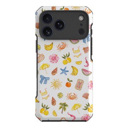 Summer Icons Printed Phone Cases iPhone 17 Pro Max / Toughie by Cass Deller - The Dairy