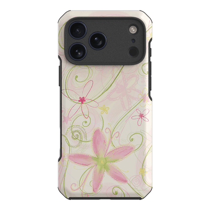 Swirl Pink Printed Phone Cases iPhone 17 Pro Max / Toughie by Kayla Carr - The Dairy