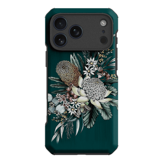 Teal Native Printed Phone Cases iPhone 17 Pro Max / Toughie by Typoflora - The Dairy