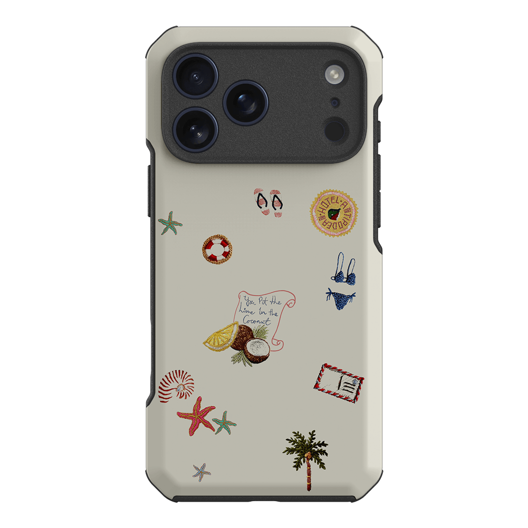 Vacay All Day Cream Printed Phone Cases by Antipodean - The Dairy