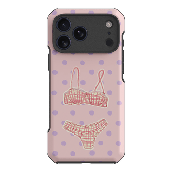 Vintage Gingham Printed Phone Cases iPhone 17 Pro Max / Toughie by Kayla Carr - The Dairy