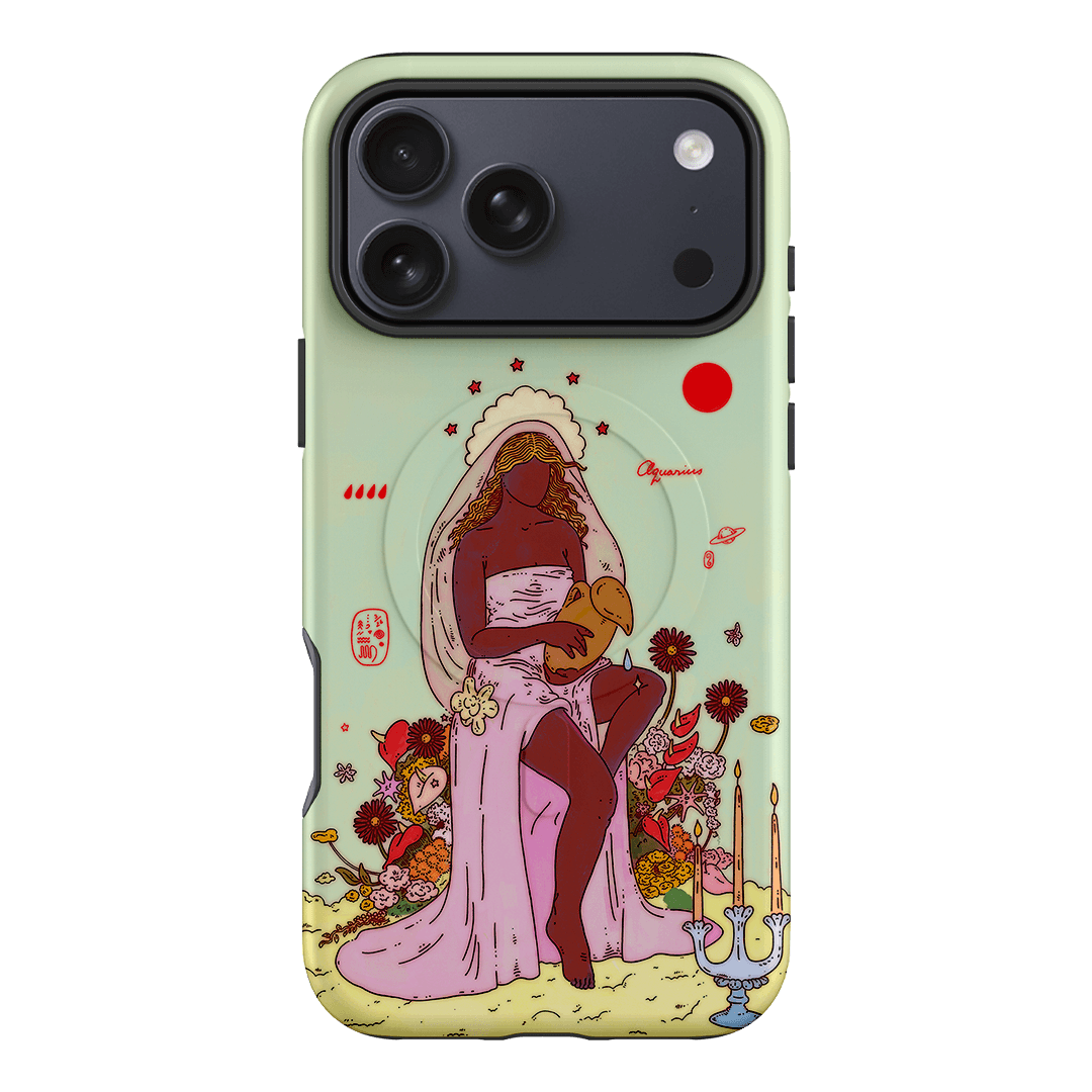 Aquarius Season Printed Phone Cases iPhone 17 Pro Max / Armoured MagSafe by Easty Beasty - The Dairy