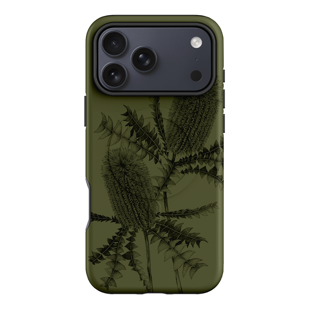 Banksia Study Printed Phone Cases iPhone 17 Pro Max / Armoured MagSafe by Typoflora - The Dairy