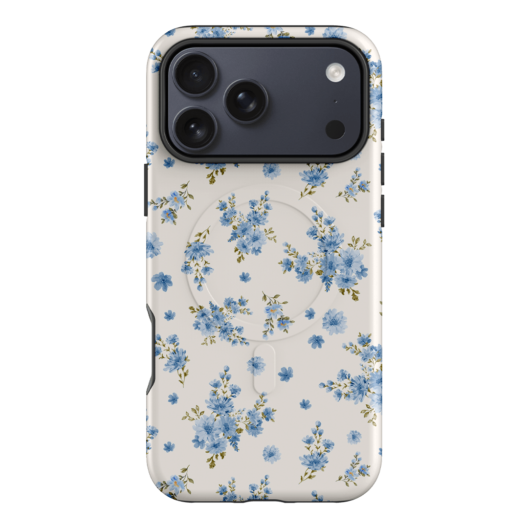 Blue Meadow Printed Phone Cases iPhone 17 Pro Max / Armoured MagSafe by Kasiags Art - The Dairy