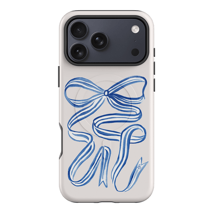Bowerbird Ribbon Printed Phone Cases iPhone 17 Pro Max / Armoured MagSafe by Jasmine Dowling - The Dairy