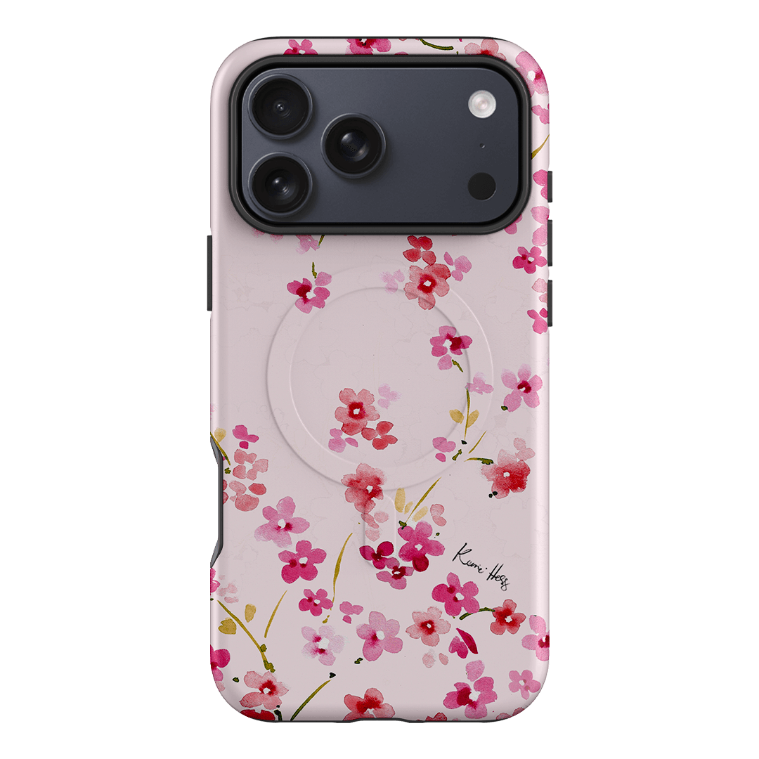 Cherry Blossom Printed Phone Cases iPhone 17 Pro Max / Armoured MagSafe by Kerrie Hess - The Dairy
