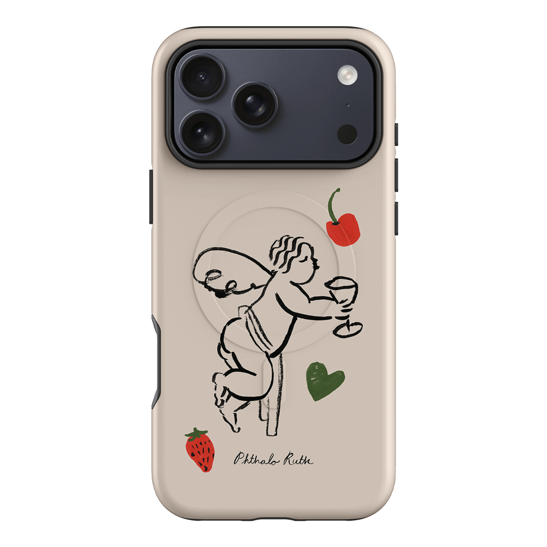 Cherub Printed Phone Cases iPhone 17 Pro Max / Armoured MagSafe by Phthalo Ruth - The Dairy