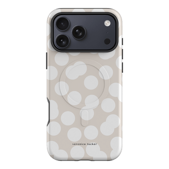 Confetti White Printed Phone Cases iPhone 17 Pro Max / Armoured MagSafe by Veronica Tucker - The Dairy