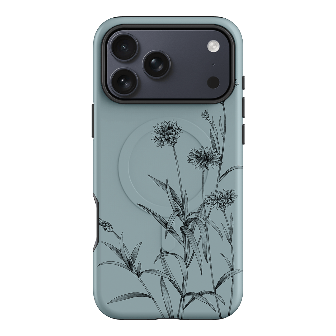 Cornflowers Study Printed Phone Cases iPhone 17 Pro Max / Armoured MagSafe by Typoflora - The Dairy