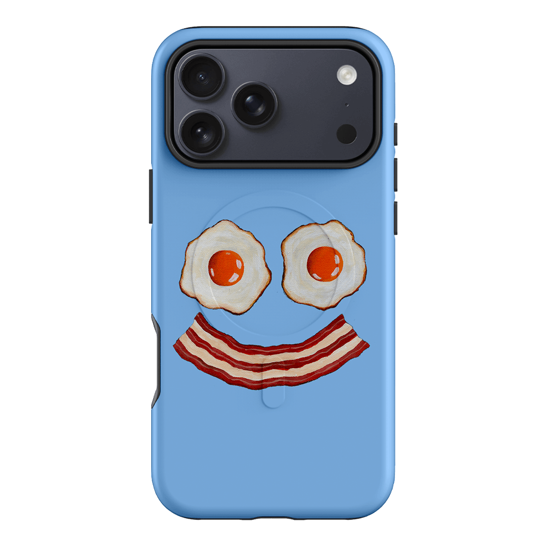Eggs & Bacon Printed Phone Cases iPhone 17 Pro Max / Armoured MagSafe by Kayla Henley - The Dairy