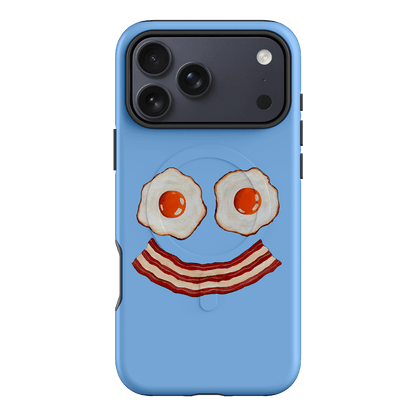 Eggs & Bacon Printed Phone Cases iPhone 17 Pro Max / Armoured MagSafe by Kayla Henley - The Dairy