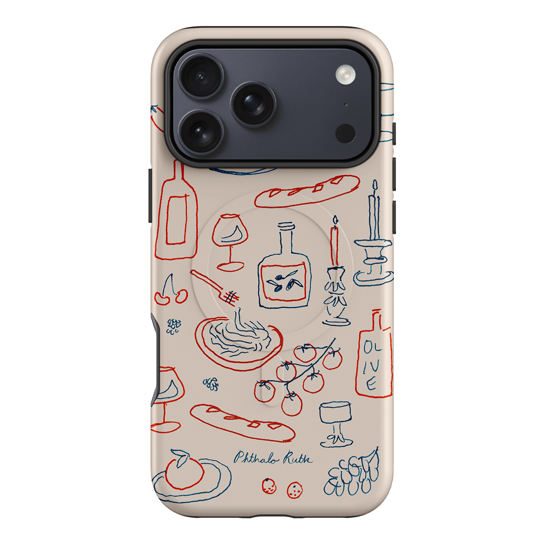 Italian Fare Printed Phone Cases iPhone 17 Pro Max / Armoured MagSafe by Phthalo Ruth - The Dairy