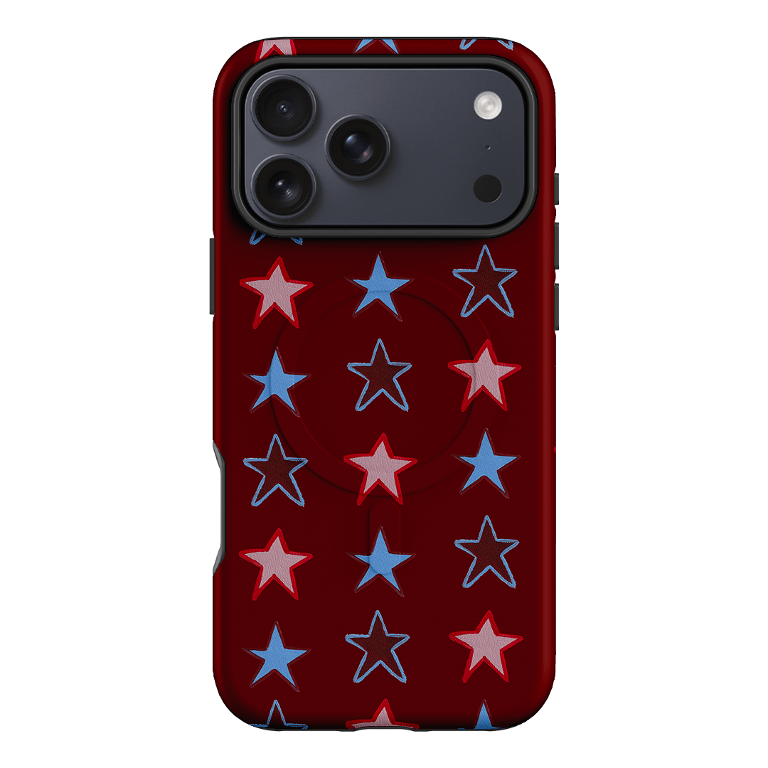 Lucky Stars Rouge Printed Phone Cases iPhone 17 Pro Max / Armoured MagSafe by BG. Studio - The Dairy