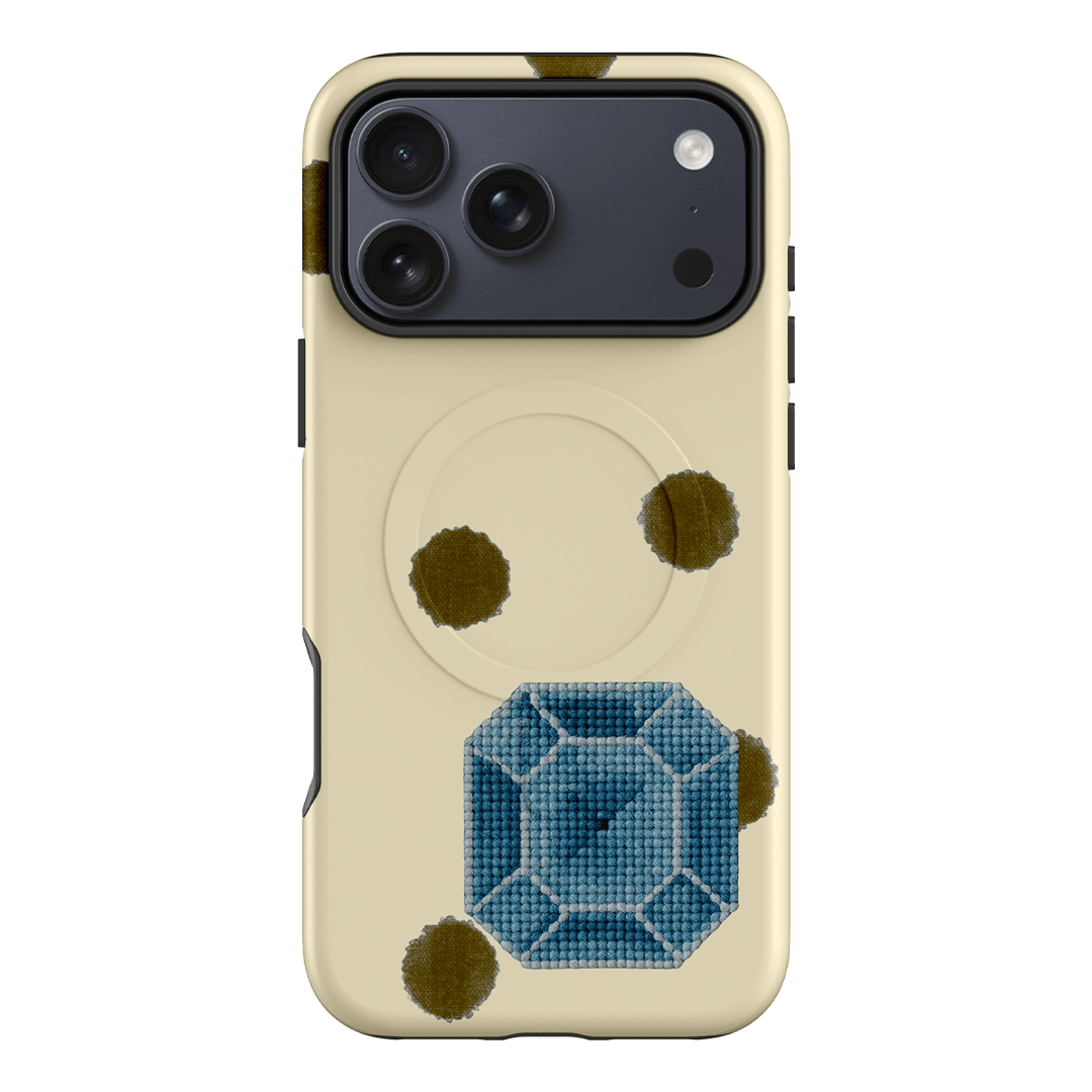March Aquamarine Printed Phone Cases iPhone 17 Pro Max / Armoured MagSafe by Joiana - The Dairy