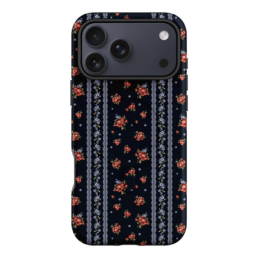Midnight Stripe Printed Phone Cases iPhone 17 Pro Max / Armoured MagSafe by Kasiags Art - The Dairy