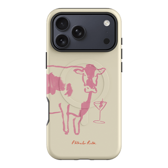 Mootini Pink Printed Phone Cases iPhone 17 Pro Max / Armoured MagSafe by Phthalo Ruth - The Dairy