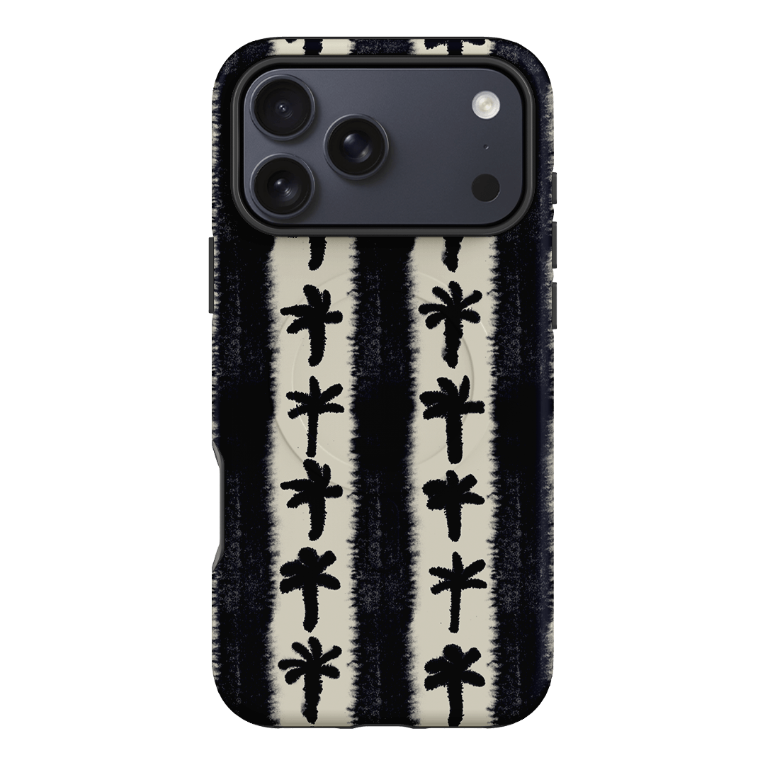Palm Stripe Printed Phone Cases iPhone 17 Pro Max / Armoured MagSafe by Desmond & Dempsey - The Dairy