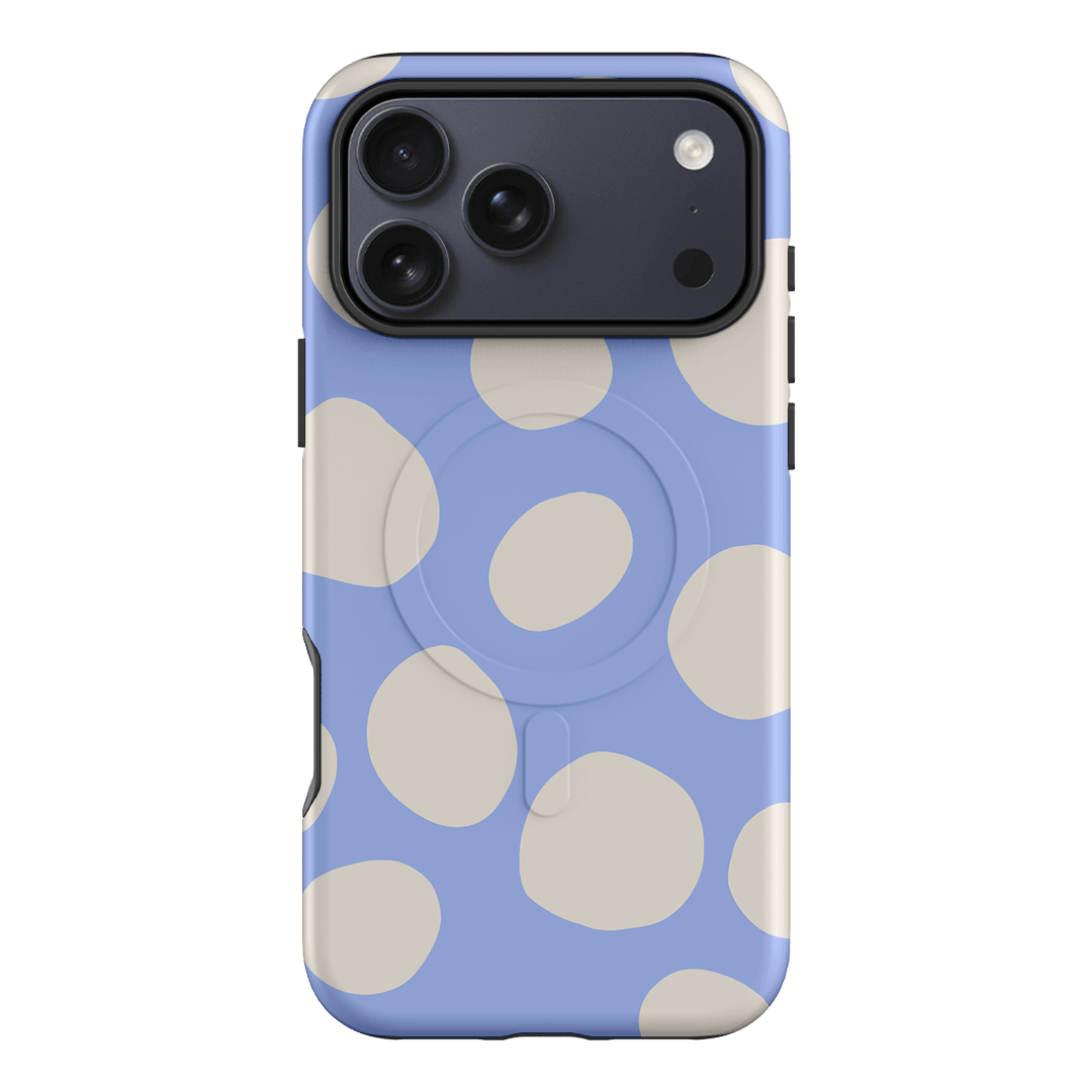 Pebbles Periwinkle Salt Printed Phone Cases iPhone 17 Pro Max / Armoured MagSafe by Veronica Tucker - The Dairy