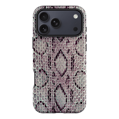 Plum Python Printed Phone Cases iPhone 17 Pro Max / Armoured MagSafe by The Dairy - The Dairy