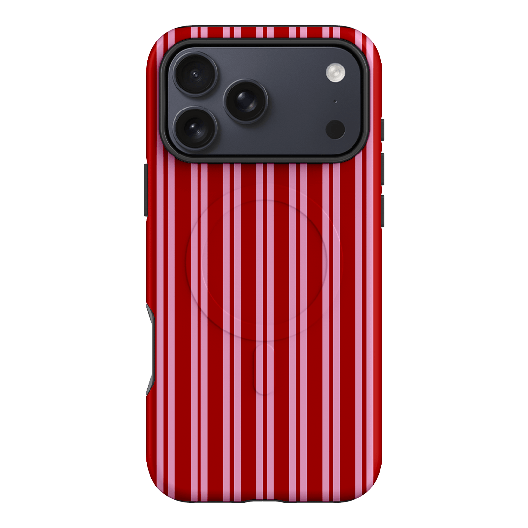 Punch Stripes Printed Phone Cases iPhone 17 Pro Max / Armoured MagSafe by The Dairy - The Dairy