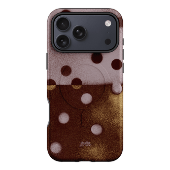 Rust Polka Dot Printed Phone Cases iPhone 17 Pro Max / Armoured MagSafe by Jasmine Dowling - The Dairy