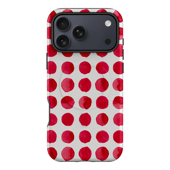 Spots in Red Printed Phone Cases by The Dairy - The Dairy