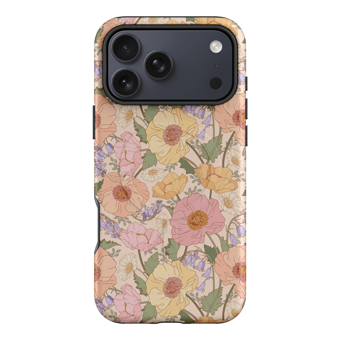 Spring Poppy Printed Phone Cases iPhone 17 Pro Max / Armoured MagSafe by Kasiags Art - The Dairy