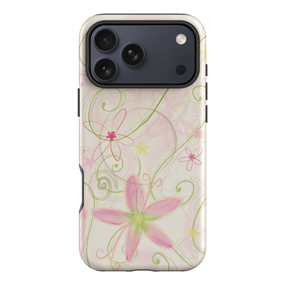 Swirl Pink Y2K Floral Phone Case | The Dairy