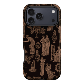 Symposium Burnt Umber Printed Phone Cases iPhone 17 Pro Max / Armoured MagSafe by Veronica Tucker - The Dairy