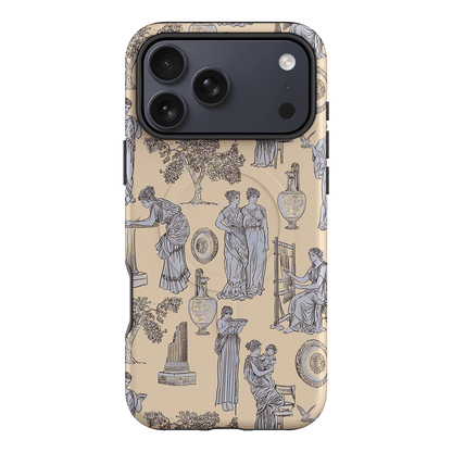 Symposium Alabaster Printed Phone Cases iPhone 17 Pro Max / Armoured MagSafe by Veronica Tucker - The Dairy