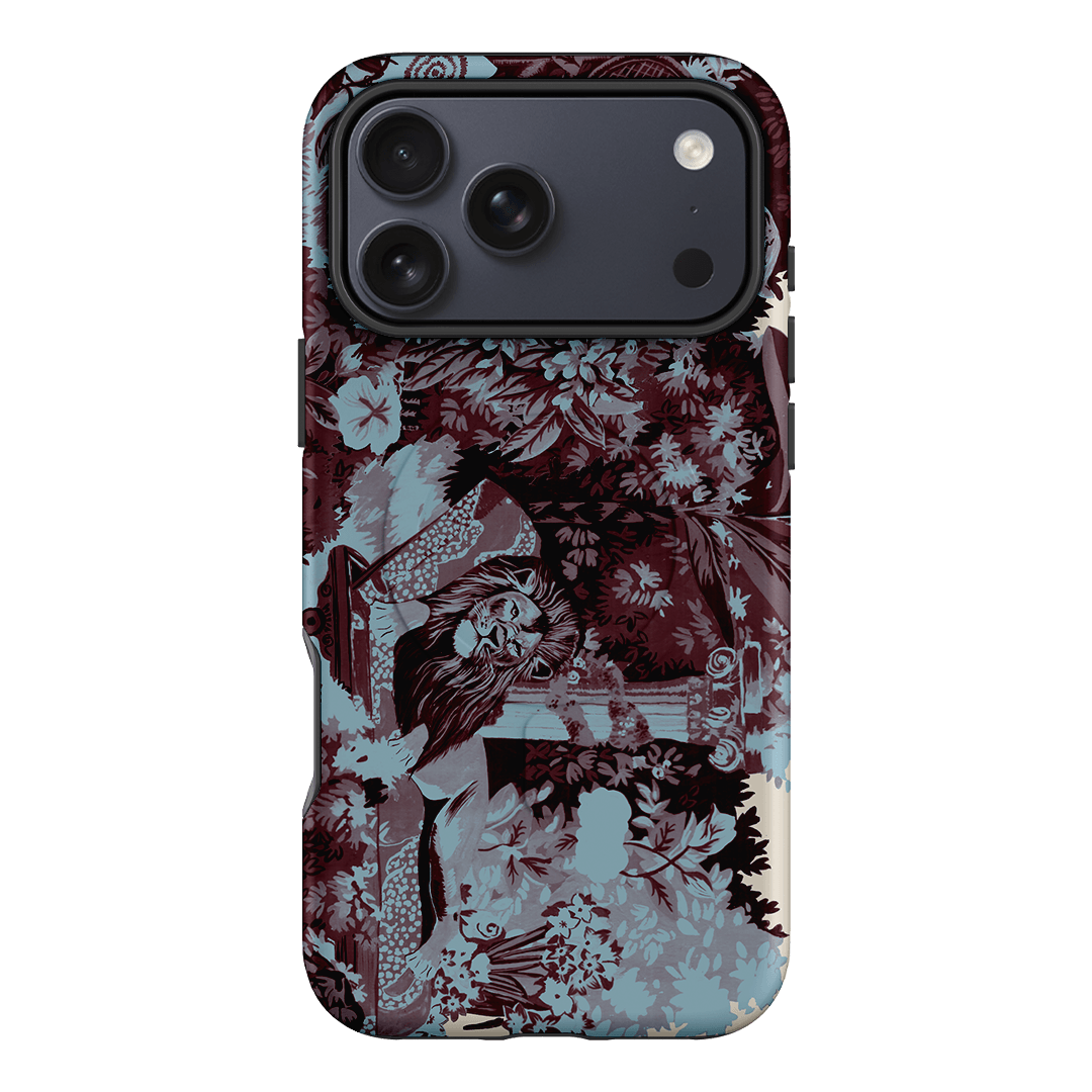 Tippi Blue Printed Phone Cases iPhone 17 Pro Max / Armoured MagSafe by Desmond & Dempsey - The Dairy