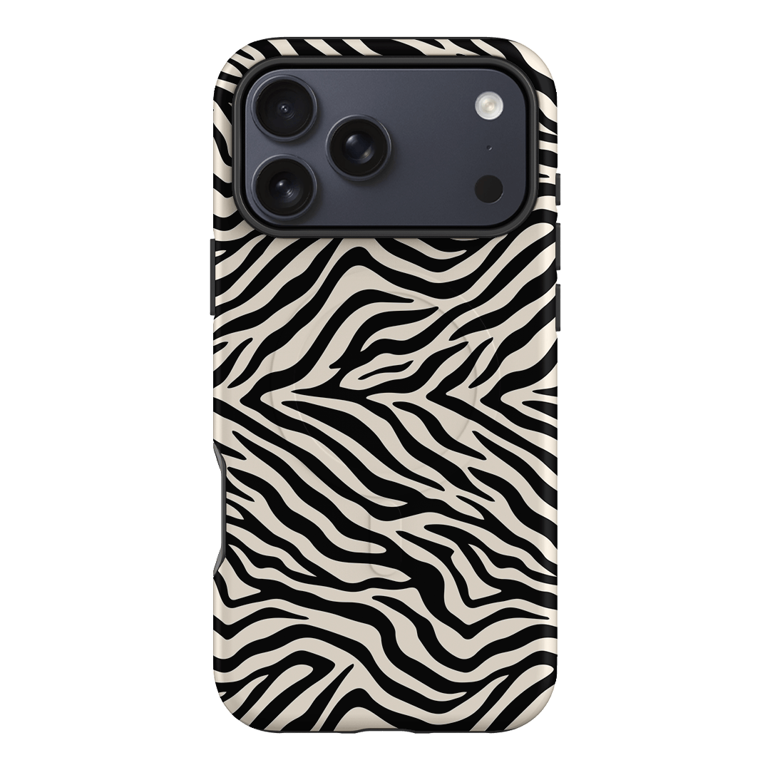 Zebra Ink Printed Phone Cases iPhone 17 Pro Max / Armoured MagSafe by The Dairy - The Dairy