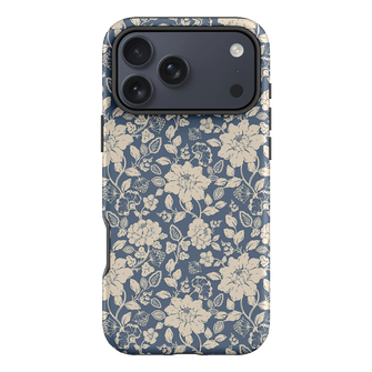 Blue Garden Printed Phone Cases iPhone 17 Pro Max / Armoured by Kasiags Art - The Dairy