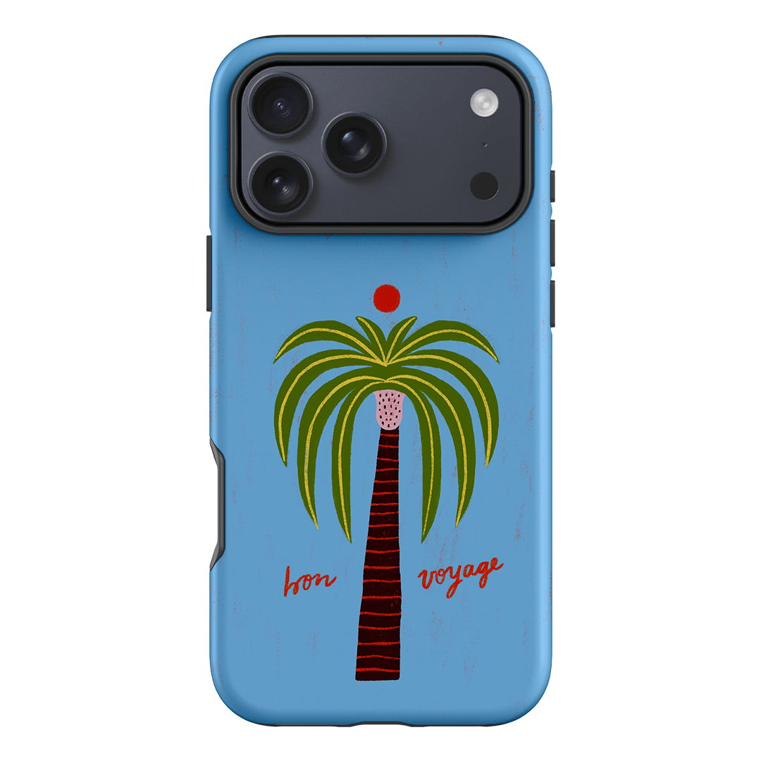 Bon Voyage Blue Printed Phone Cases iPhone 17 Pro Max / Armoured by Marie Faurrite - The Dairy