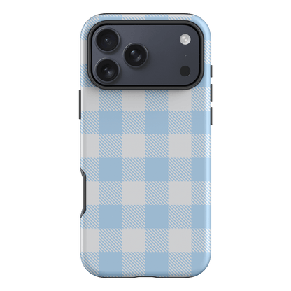 Cloud Plaid Printed Phone Cases iPhone 17 Pro Max / Armoured by The Dairy - The Dairy